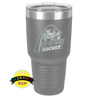 JDS 30oz Tumbler with the Lady Cyclones Logo 