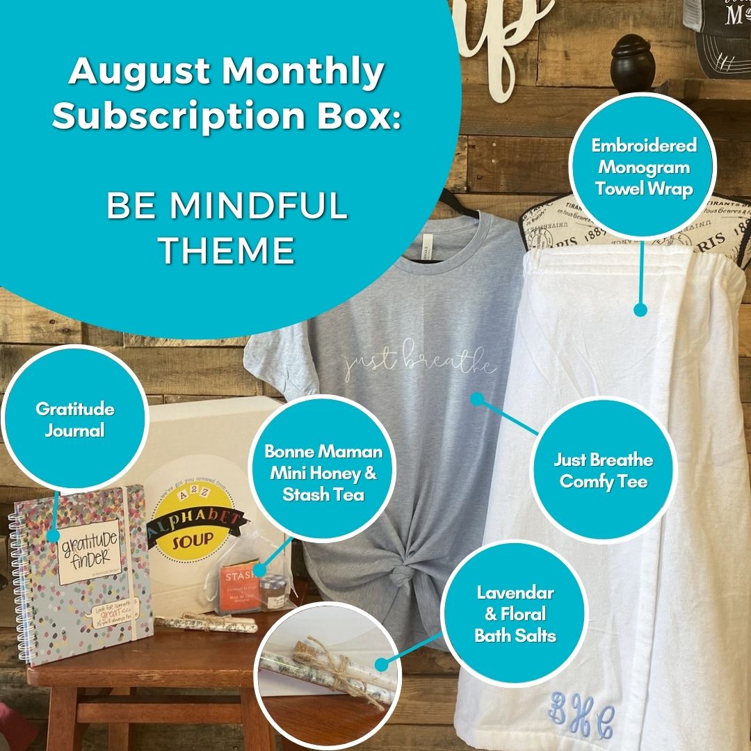 Monthly Subscription Box | VIP Level – Alphabet Soup Designs
