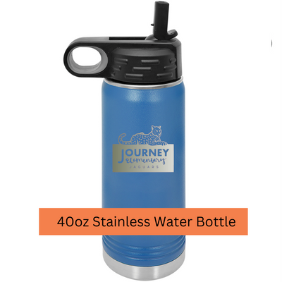 Journey Elementary Custom Spirit Wear - Stainless Water Bottles