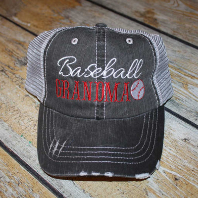 Baseball Grandma Trucker Hat