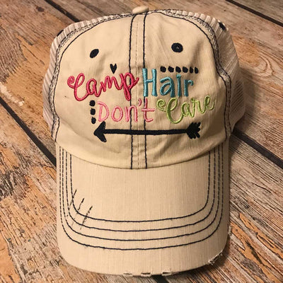 Camp Hair Don't Care Hat in Putty