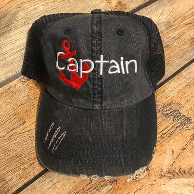 Captain With Anchor Hat