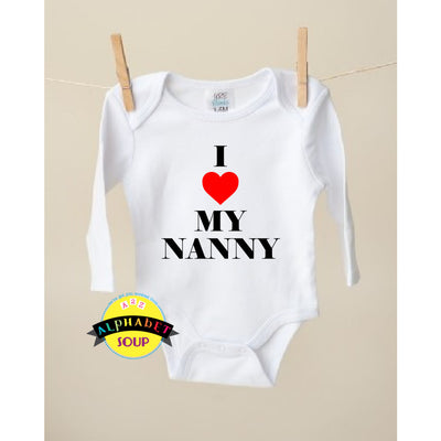I Love My Nanny ARB Bodysuit
