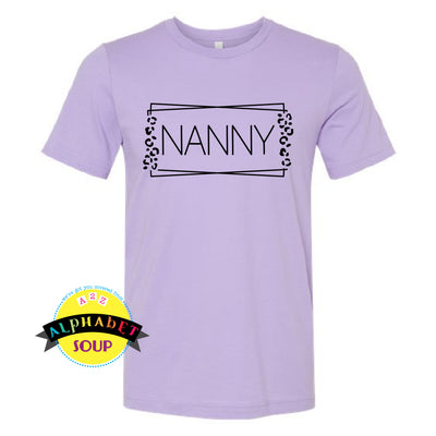 Bella Canvas Tee with NANNY