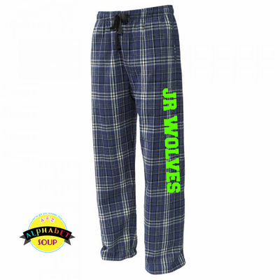 Timberland Jr Wolves Pennant Flannel Pants with Jr. Wolves