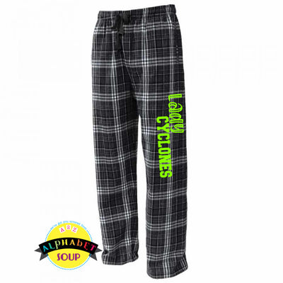 Pennant Flannel Pant with Lady Cyclones down the leg