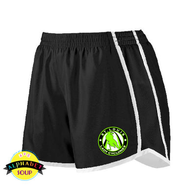 St Louis Lady Cyclones Hockey Pulse Running Shorts from Augusta