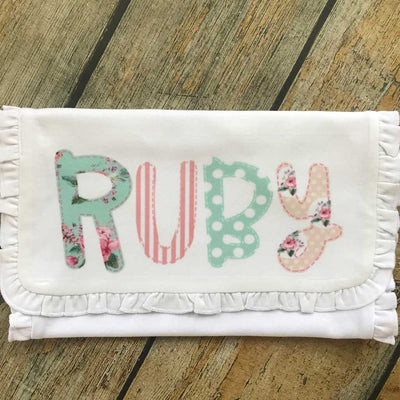 Baby Burp Cloth Personalized