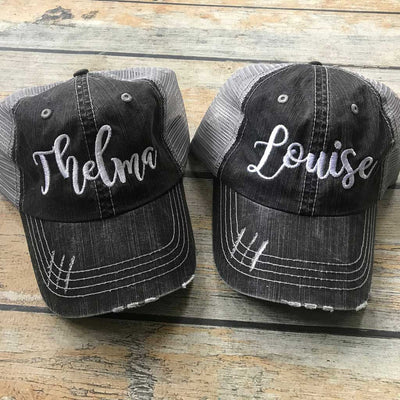Thelma and Louise Hat Set