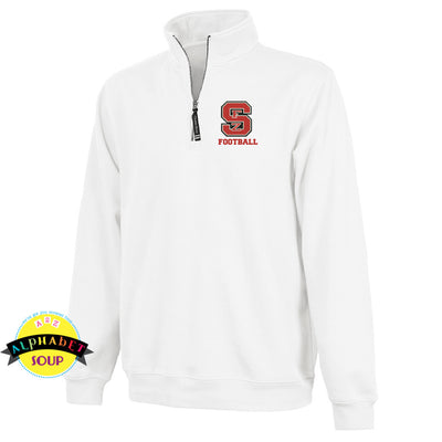 CRA Crosswind pullover with the FZS Jr Bulldogs Football Logo embroidered on the left chest.