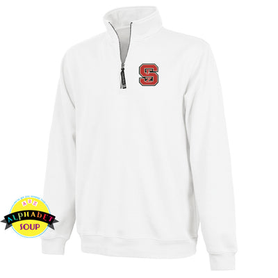 CRA Crosswind pullover with the FZS Jr Bulldogs Logo embroidered on the left chest.