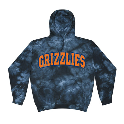 Grizzly Tie Dye Hoodie Custom School Spirit Wear North Point