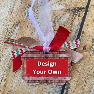Metal Design Your Own Ornament