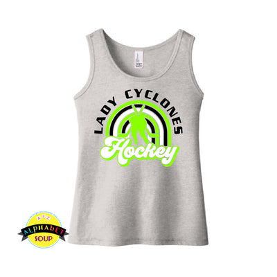 St. Louis Lady Cyclones Hockey Girl's Tank with Cyclones Design