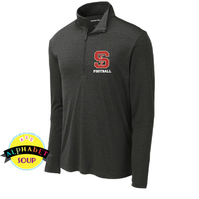 Sport-Tek 1/2 zip light weight performance pullover with the FZS logo done in vinyl
