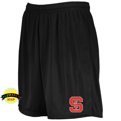 Augusta Mesh Shorts with the FZS logo in vinyl