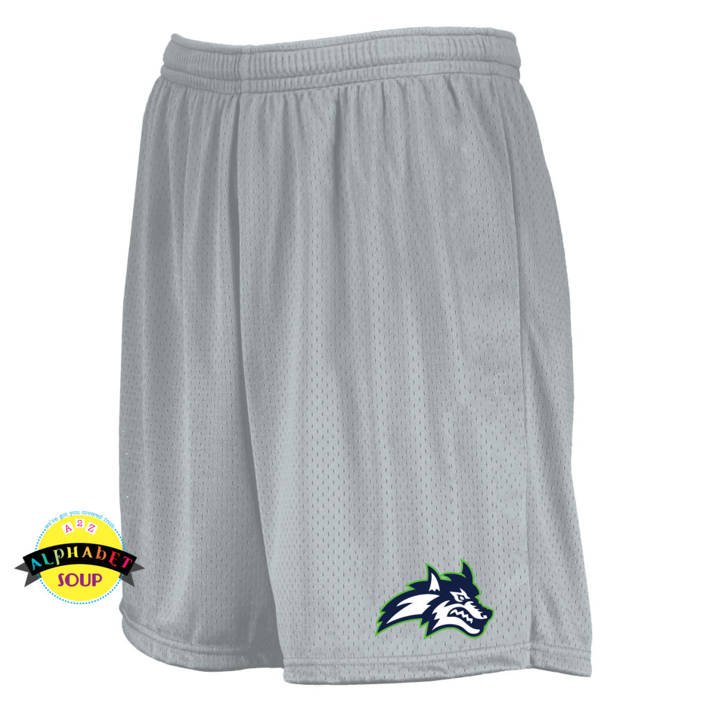 Timberland Jr. Wolves Custom Team Spirit Wear | Timberland Jr Wolves Augusta Mesh Shorts ...