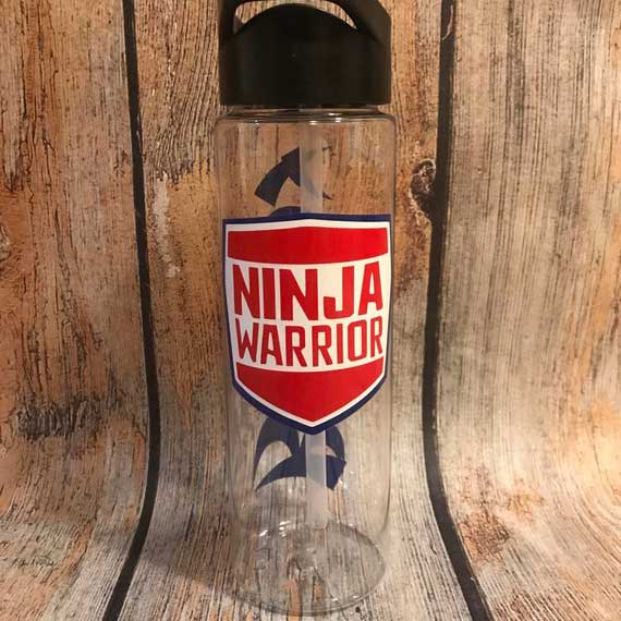 Ninja Warrior Sport Bottles - Cute Ninja Water Bottle - Ninja Themed Cups