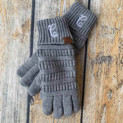 Personalized CC Beanie Gloves