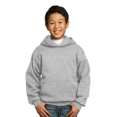Personalized Youth Fleece Hoodie - Ash