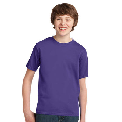 Personalized Youth Short Sleeve Tee - Purple
