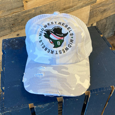 Midwest Rebels Camo Hat Team Spirit Wear