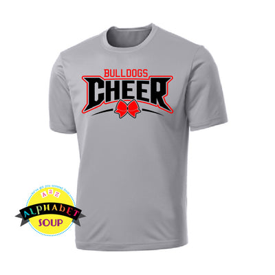 Port and Co Short Sleeve Performance Tee with a FZS Jr Bulldogs Cheer Design