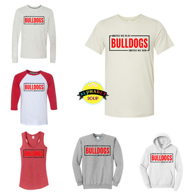 FZS Jr Bulldogs United We Play Apparel Collage