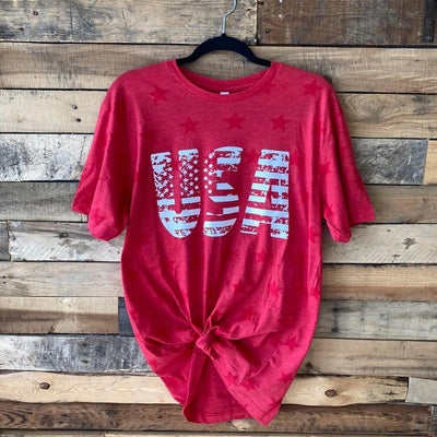 Red USA Tee to celebrate 4th Of July
